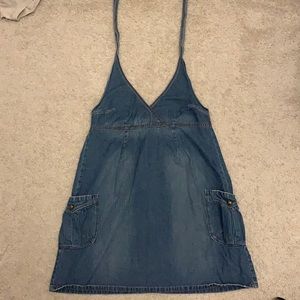 Levi’s Denim Halter Dress